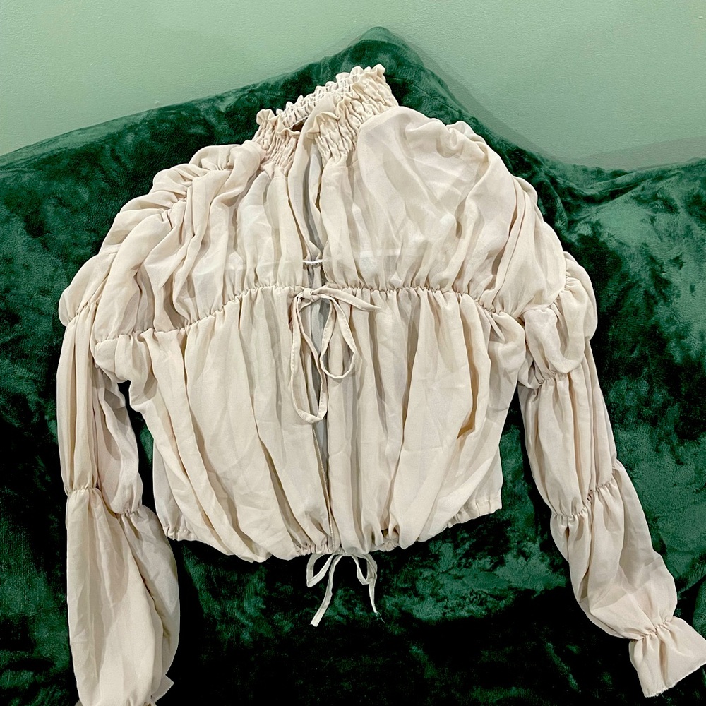 Beige top
